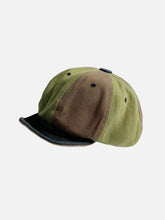 Chapeau décontracté à blocs de couleurs vintage